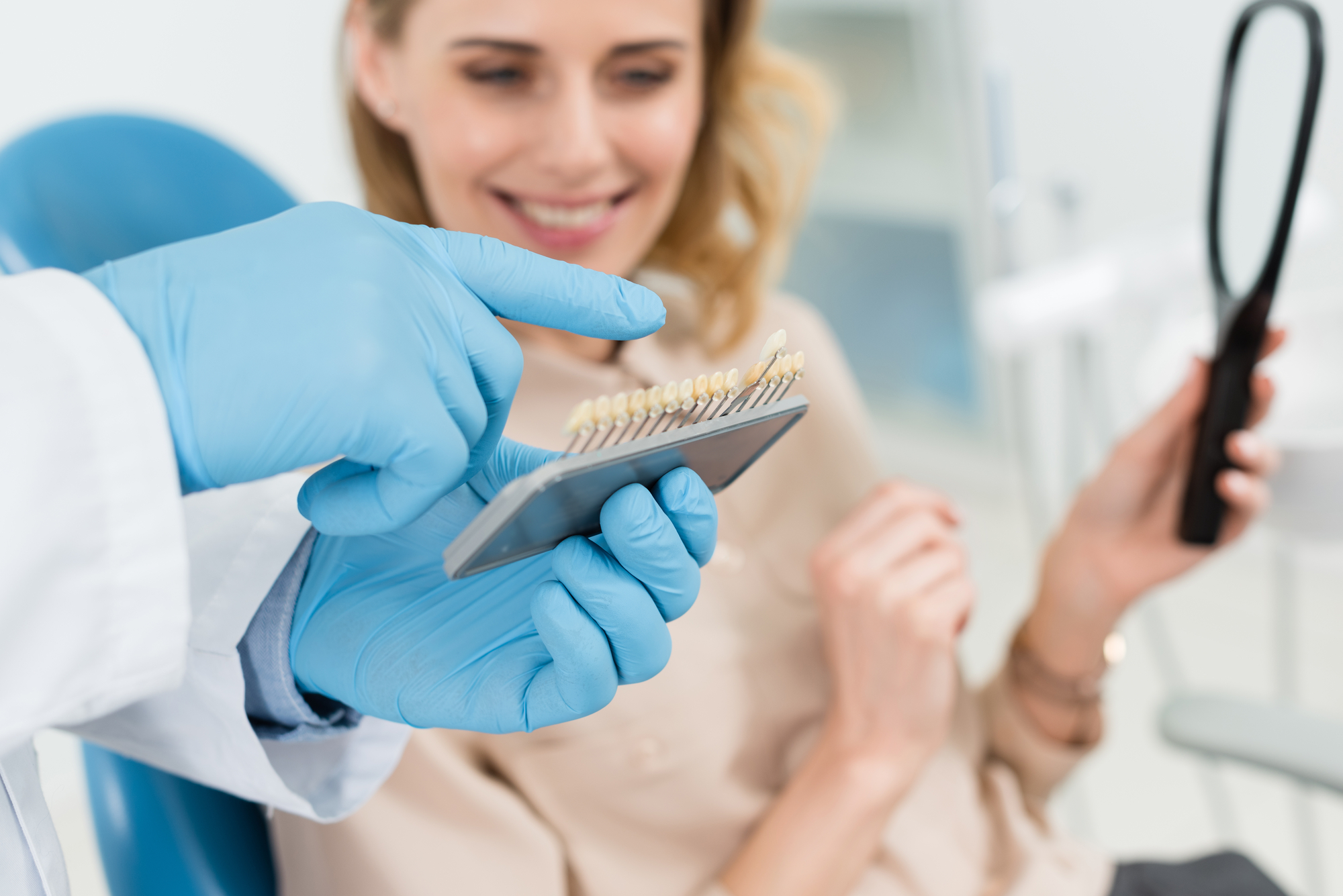 patient choosing dental implants with a dentist near FIU