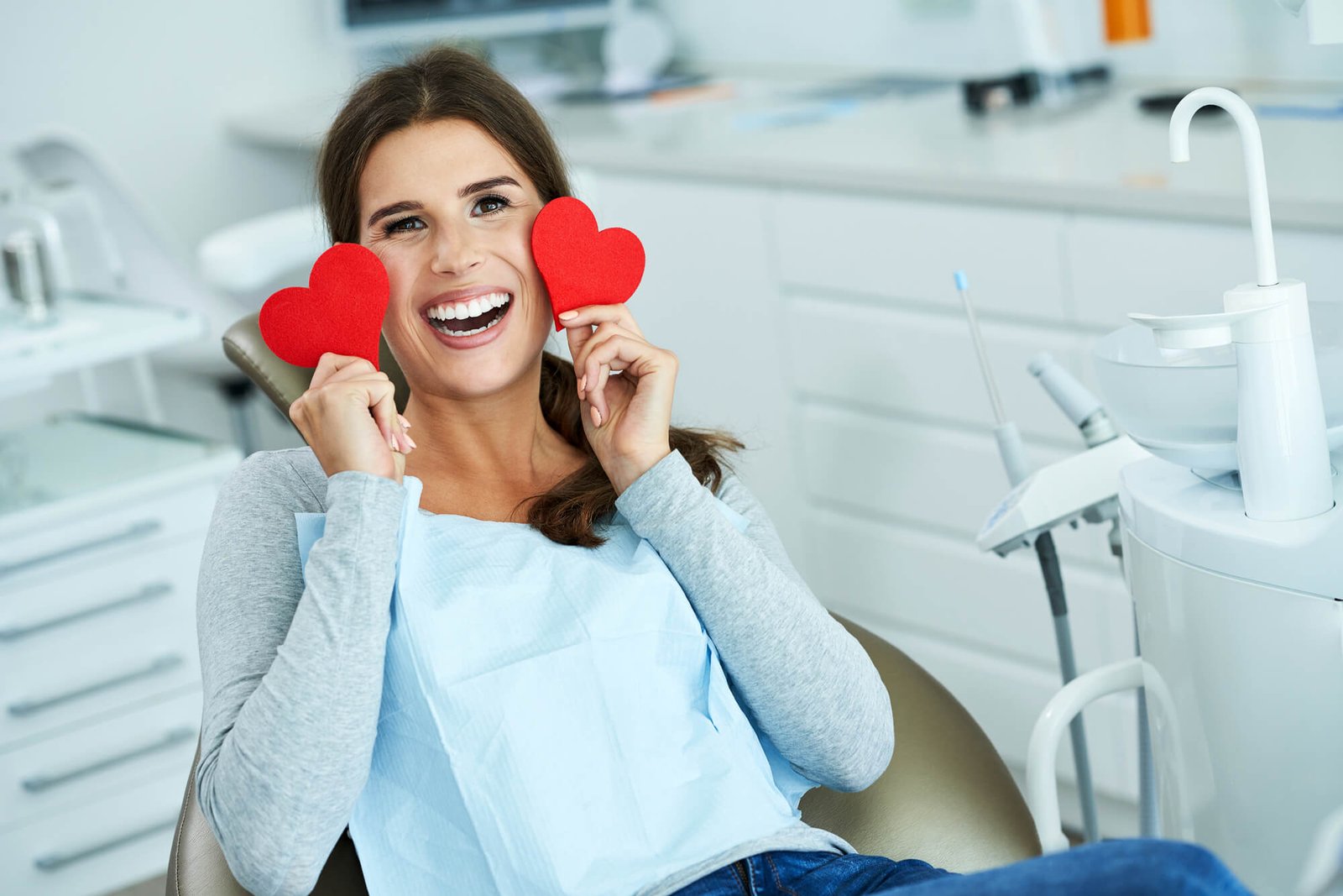 smiling at the Dentist in Kendall Miami